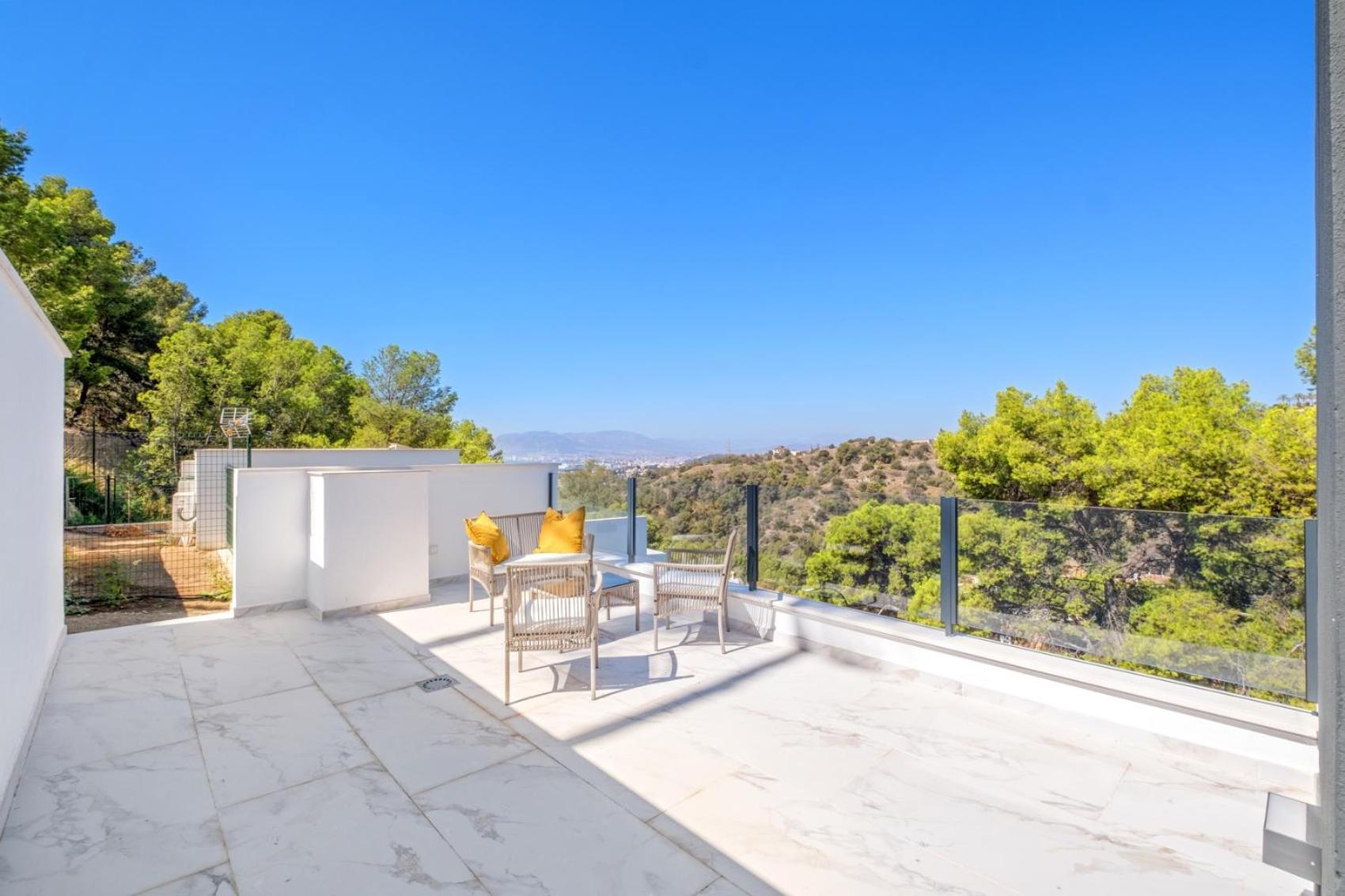 Villas Pinares De San Anton - Sea, City, Mountain, Views Малага Экстерьер фото