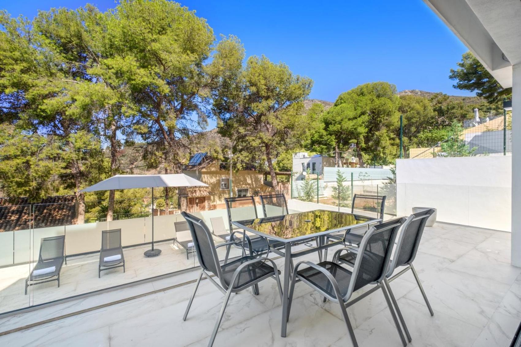 Villas Pinares De San Anton - Sea, City, Mountain, Views Малага Экстерьер фото