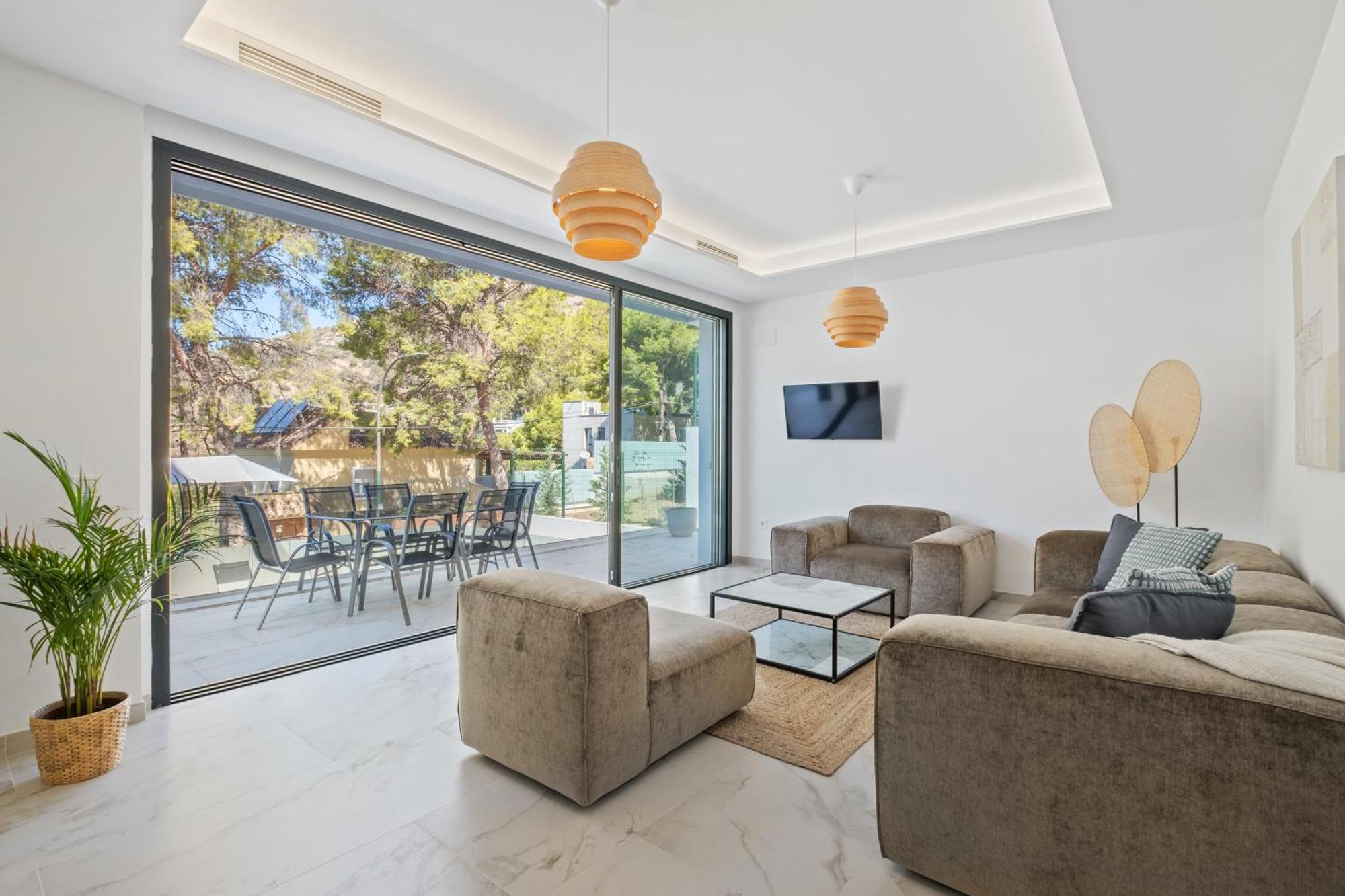 Villas Pinares De San Anton - Sea, City, Mountain, Views Малага Экстерьер фото