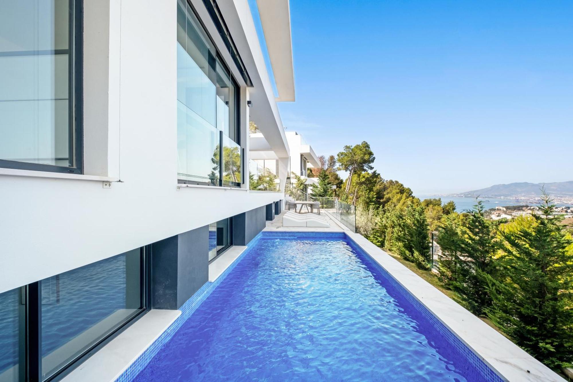Villas Pinares De San Anton - Sea, City, Mountain, Views Малага Экстерьер фото