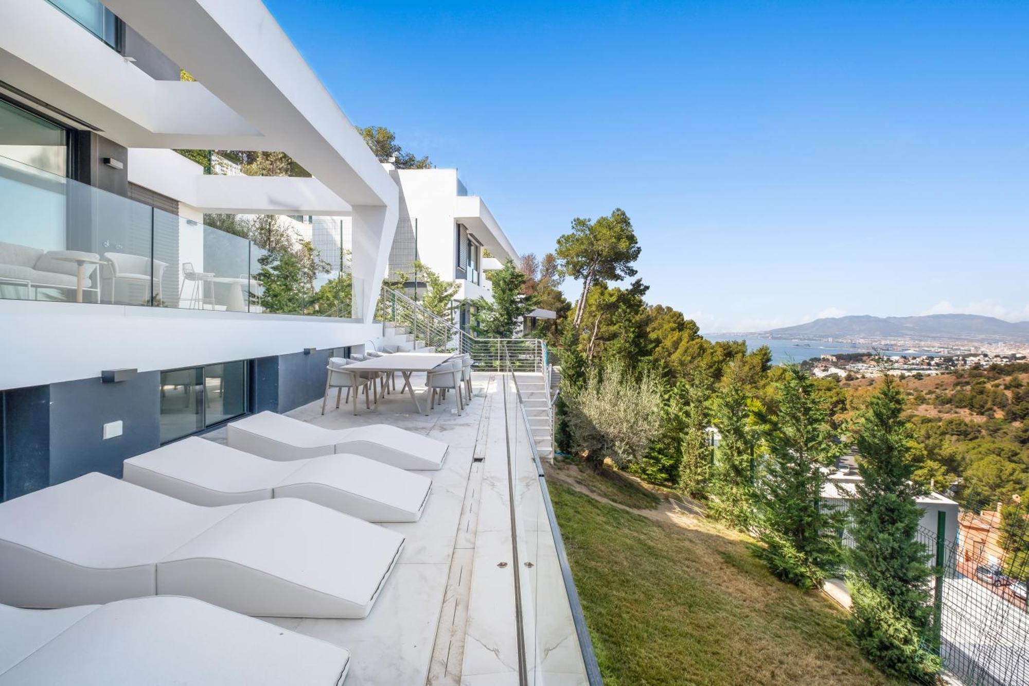 Villas Pinares De San Anton - Sea, City, Mountain, Views Малага Экстерьер фото
