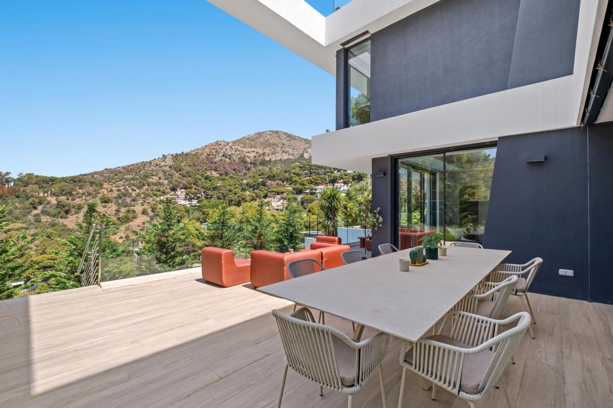 Villas Pinares De San Anton - Sea, City, Mountain, Views Малага Экстерьер фото